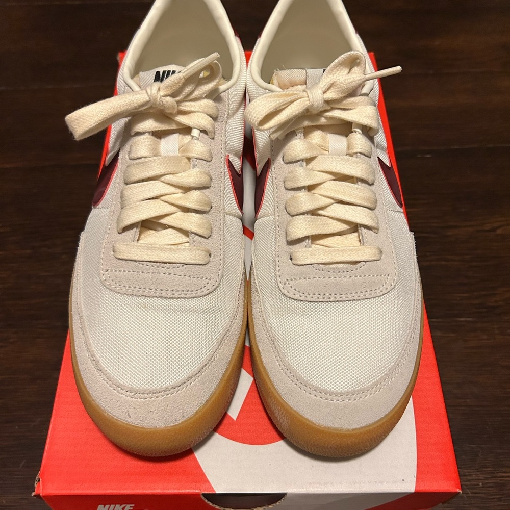 Nike Men's Killshot Vulc Size 8 Sail/Team Red/Gum